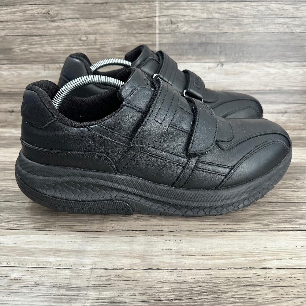 Gravity Defyer G-Defy Shoes Womens 11 Black Leather Cloud Walk Hook & Loop